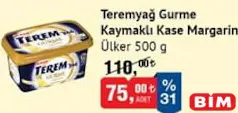 ÜLKER TEREMYAĞ GURME KAYMAKLI KASE MARGARİN 500 G ÜLKER TEREMYAĞ GURME KAYMAKLI KASE MARGARİN 500 G
